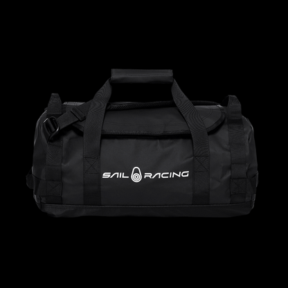 BORSONE SPRAY DUFFEL SAIL RACING SMALL NERO VISTA FRONTALE