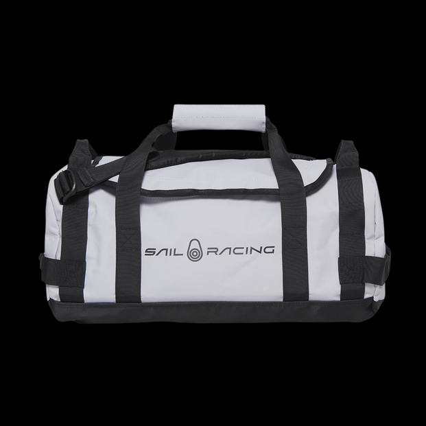 BORSONE SPRAY DUFFEL SAIL RACING SMALL LIGHT GREY VISTA FRONTALE